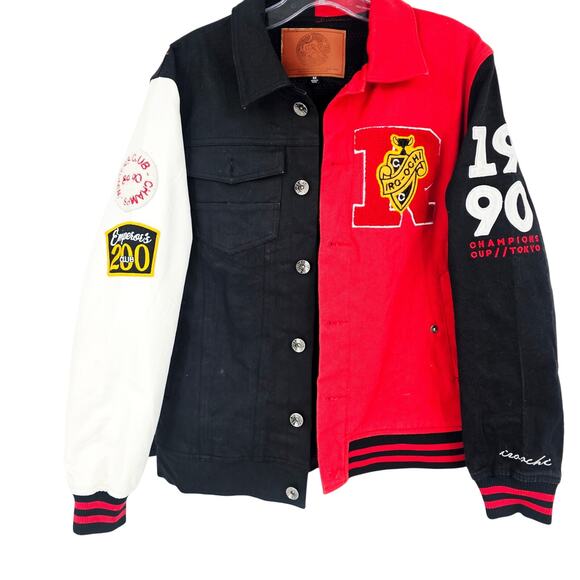 Iro Ochi 1990 Letterman Varsity Jacket Champions Cup Men's Size M 3649 - Picture 1 of 7